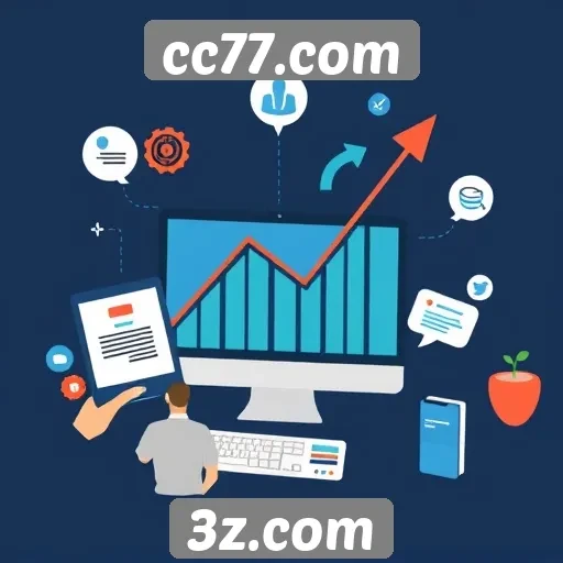 Estratégias de monetização no site cc77.com