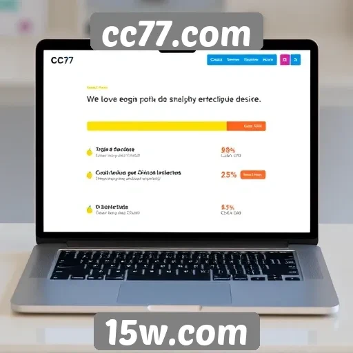Interface do usuário do cc77.com é bem avaliada